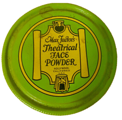 Rare Vintage Make-up! Max Factor Theatrical Face Powder #5 Unique Retro