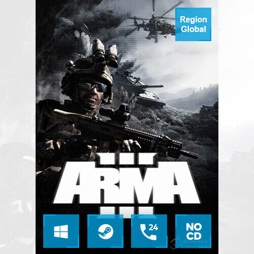 Arma III 3 for PC Game Steam Key Region Free - Afbeelding 1 van 5