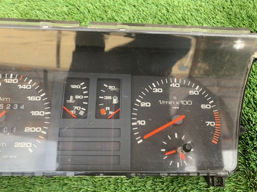Tacho Audi Coupe Gt 220 Km/h Parcial Ok Total Ok Typ 85 VDO Cuadro Audi B2 - Imagen 2 de 7