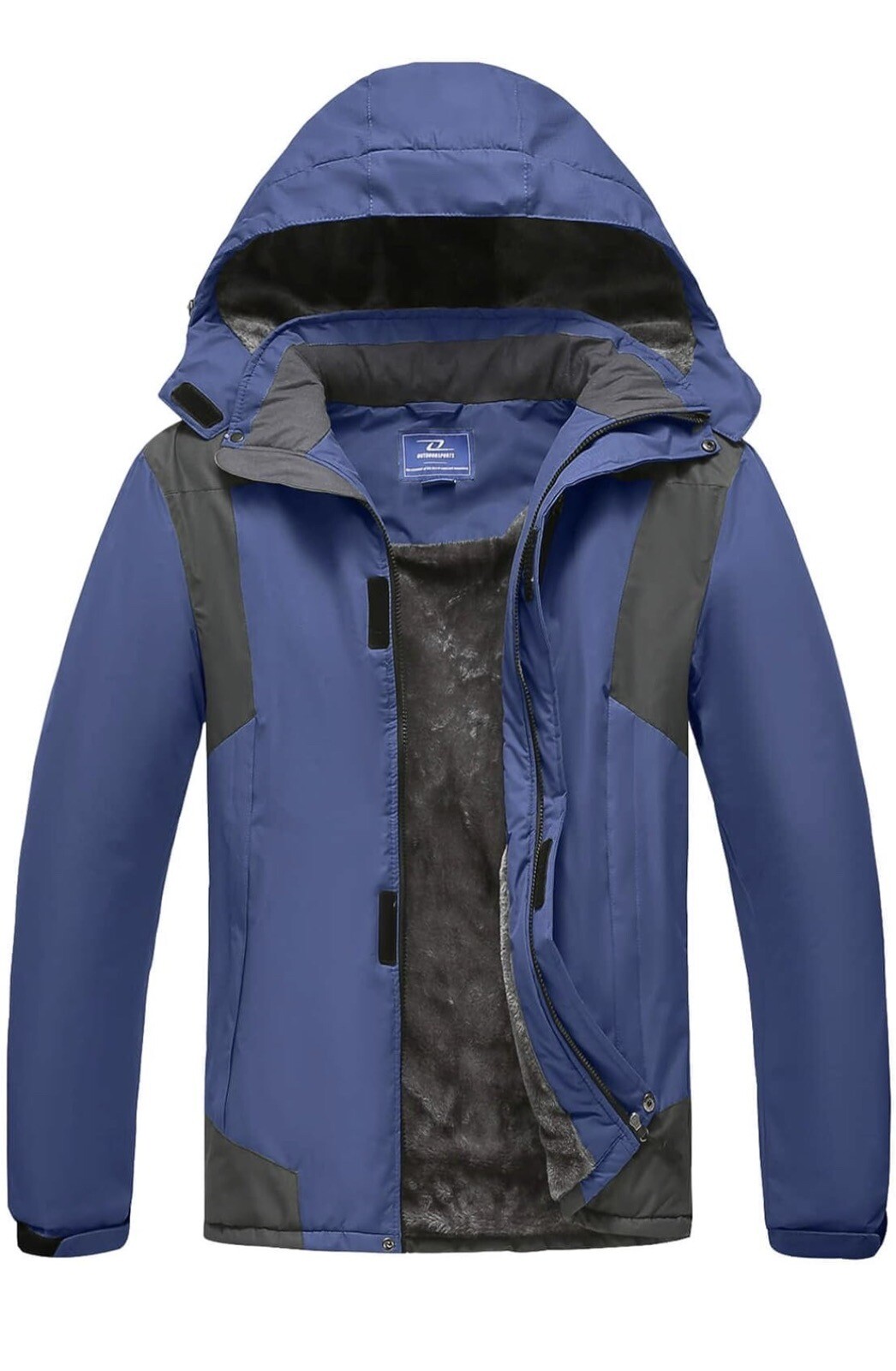 Men'S Waterprof Ski Jacket WindprofRain Jackets Snowboarding Hooded