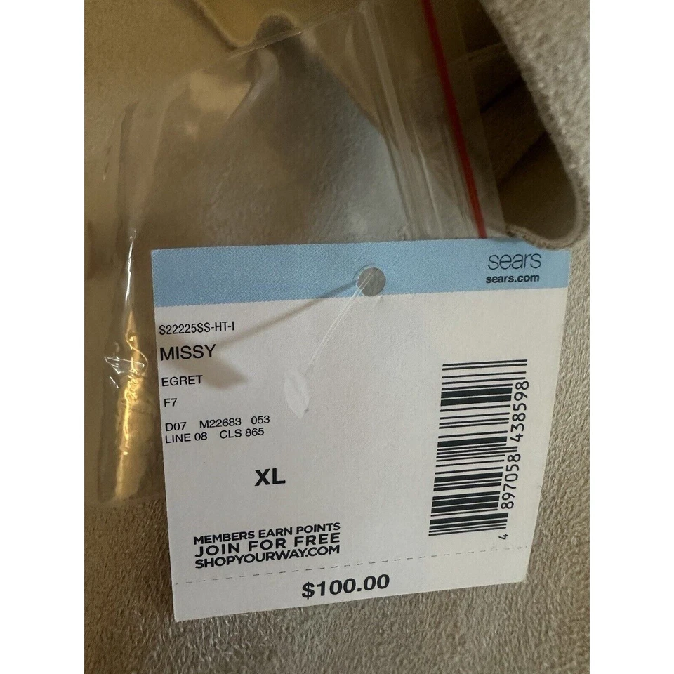 Faux Suede Coat & Fur Collar (removable) Women’s XL NEW Simply Styled by Sears - Image 4 of 4