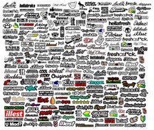 Jdm 30 Random Car Stickers Decals Bulk Wholesale Pack Lot Race Drift Ed43