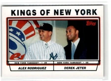 2011 Topps 60 Years Of Topps Alex Rodriguez/Derek Jeter New York Yankees