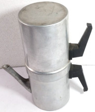 ANTICA CAFFETTIERA NAPOLETANA-ILSA TZ 6 MADE IN ITALY- PURO ALLUMINIO-VINTAGE
