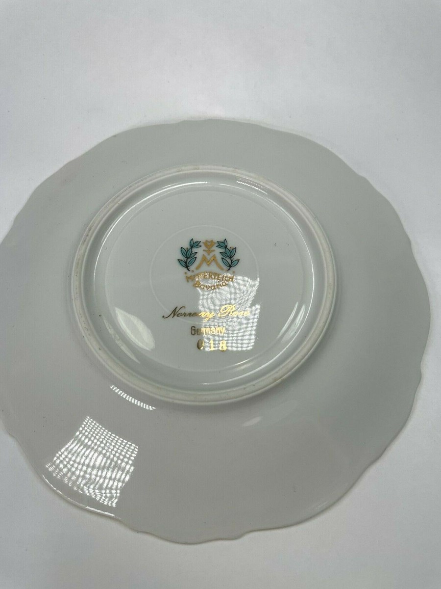 Mitterteich Bavaria Germany Vintage Tea Cup and Saucer Mitterteich Bavaria Germany Vintage Tea Cup and Saucer