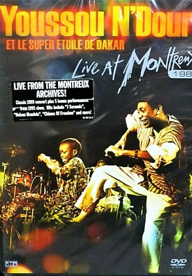 Youssou NDour et Le Super Etoile de Dakar - Live at Montreux 1989, DVD,CONCERT