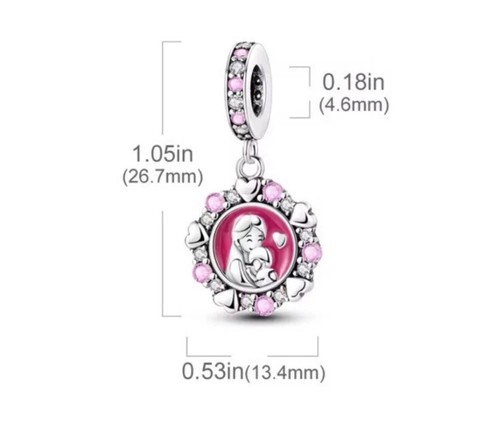 Charm For Bracelet Beads 925 Sterling Silver 24h Free Delivery Special Price - Picture 35 of 271