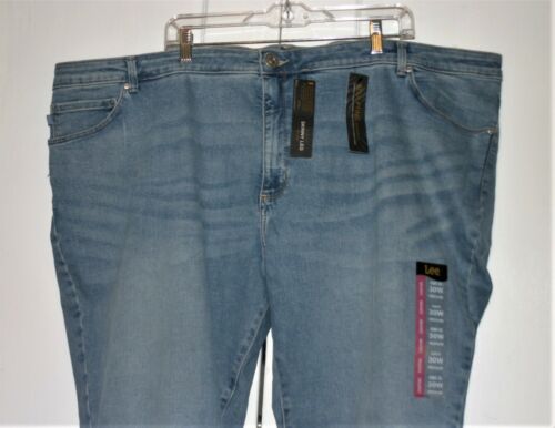 NWT Women’s Lee Sculpting Slim Fit Skinny Leg Stretch Jeans Plus Size 30W Medium - Picture 10 of 12