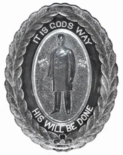 US Glass President McKinley Memorial Tray Platter 10 1/2" EAPG 1901