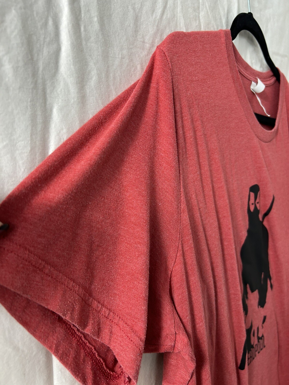 PONY Bella Canvas T Shirt Rossa Deadpool Unicorno Uomo Taglia XL