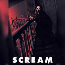 Scream 3D Printed Custom Head Sculpt Unpainted