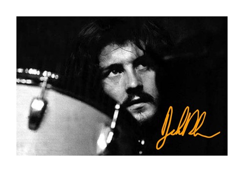 John Bonham drummer 4 A4 Printed A4 reporo signed mounted poster Choice of frame - Picture 2 of 4