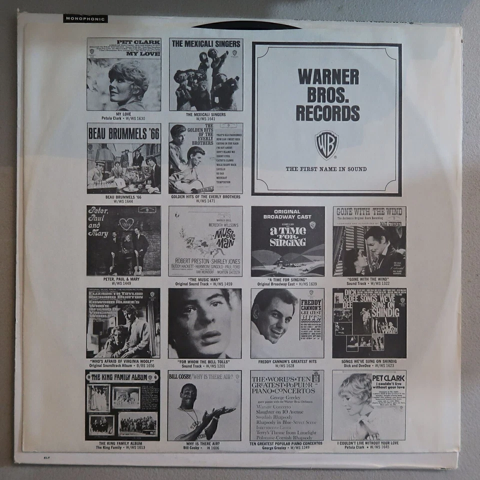 PETULA CLARK COLOR MY WORLD WHO I AM VINYL LP WARNER BROS RECORDS VG COND 27 Foto 4 de 4