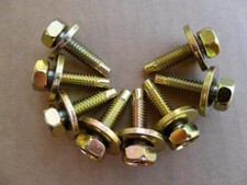 8 New Bucket Seat Track Bolts Fits Gm Camaro Firebird Gto Nova 442 El Camino Ss
