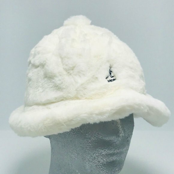 Купить Men's Kangol Fuzzy Ivory Faux 