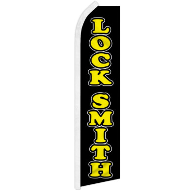 Locksmith Advertising Swooper Feather Flutter Flag Lock Smith Keys