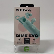 New Skullcandy Dime Evo Water Resistant Wireless Earbuds Preppy Summer Resort