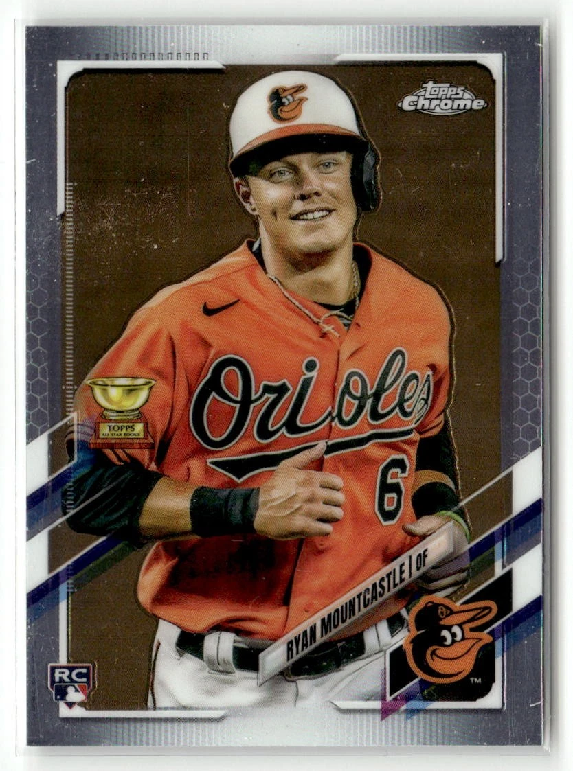 2021 Topps Chrome #63 Ryan Mountcastle RC