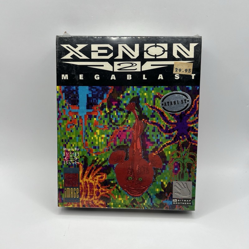 Xenon 2 Megablast New Sealed NOS Atari ST Image Works Bitmap Brothers