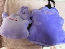 Juego de bolsa mochila de felpa Pokemon Ditto