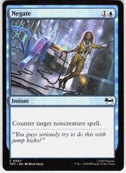 Negate #47 Teenage Mutant Ninja Turtles MTG Common