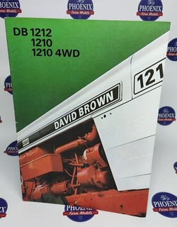 David Brown DB 1212 1210 1210 4WD Farm Tractor Brochure Catalogue Leaflet