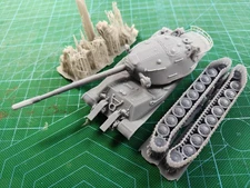 3D Printed S-series 705 Project A 3D style "Polar Bear"  Tank Model Kit