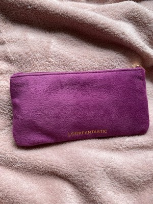 Pinselset Make Up Kosmetik Lookfantastic Purple Gold Lila Brushset Velvet Tasche
