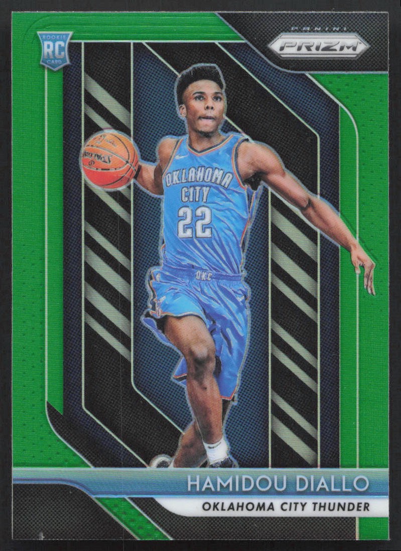 2018-19 Panini Prizm #9 Hamidou Diallo Prizms Green