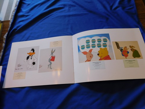 VINTAGE ANIMATION Exhibition Catalog Art Cell HALCYON Gallery SELFRIDGES Disney - Picture 8 of 8