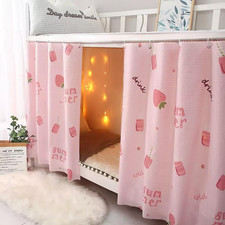 Cortinas para literas superiores/inferior dormitorio hogar apagón privacidad camas cortina de tela Sha