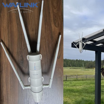 WAVLINK AC1200 Outdoor Mesh Extender Router Long Range wasserdicht 4G SIM Router