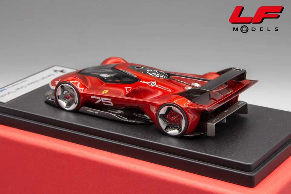 1:43 Ferrari Vision Gran Turismo Rosso Magma LS546B - Looksmart - Immagine 3 di 4