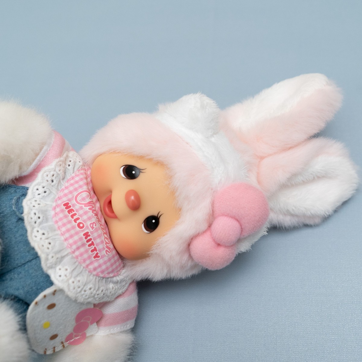Sekiguchi Monchhichi Chimutan x Sanrio Hello Kitty Collab Plush