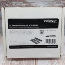 StarTech 3.5" Mounting Kit for 2.5" SATA SSD/HDD Part Bracket25X2 Open Box