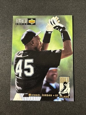 MICHAEL JORDAN - 1993 UD Collector's Choice - Rookie Class -  White Sox #661