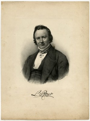 Antiker Druck - Louis Royer - Bildhauer - Ehnle - ca. 1850