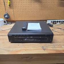 Sony RCD-W500C Compact Disc Recorder Remote Control Manual WORKS GREAT