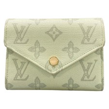 LOUIS VUITTON Portefeuille Victorine M27681 Vert Anier Monogram - Bifold Wallet