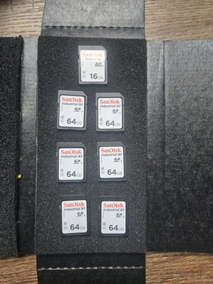 SanDisk Industrial XI SDXC Class 10 High Speed Memory Card 64GB + free 16 GB