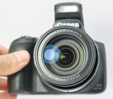 Canon PowerShot SX520 HS 16MP 42x IS Optical Zoom Bridge Camera – 1080p – Tested