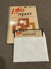 PFS: Report Apple Software Manual 5.25" Report Sort work IIc and IIe