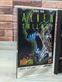 Star Fighter (Sega Saturn 1994 Acclaim) Complete Case Manual Disk Registration