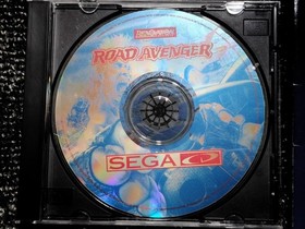 Road Avenger (Sega CD, 1992) CIB Complete Box Manual and MINT Disc