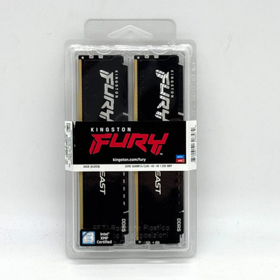 KF556C40BBK2-64 Kingston FURY Beast 64GB 5600MT/s DDR5 CL40 DIMM (2er-Kit)