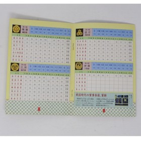 Nobunaga Ambition Sengoku Gun Youden Road Tenka Fubu Famicom 1990 Used 33q