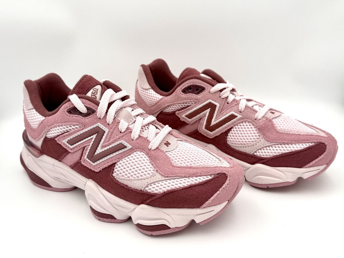 New Balance 9060 Pink Granite Washed Burgundy (GS) - GC9060EP | eBay