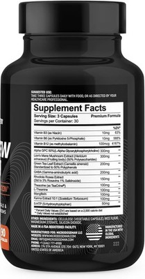 The New Man Brain Supplements for Memory and Focus, Brain Health - Concentrat...