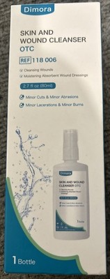 New Dimora Skin Wound Cleanser OTC First Aid Antiseptic Cleanser Moistening