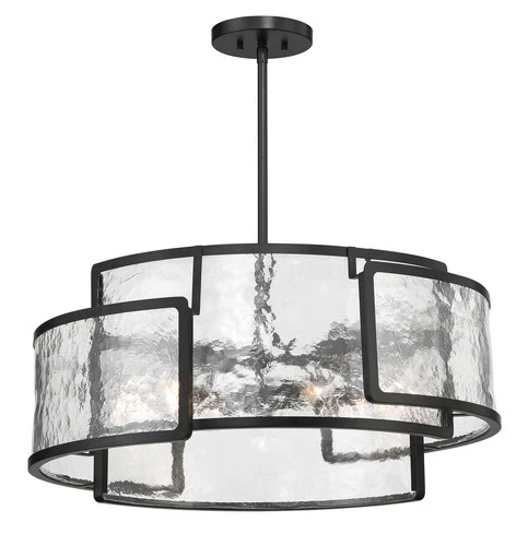 Minka Lavery 5267 Bella Collina 6 Light 28"W Pendant - Coal - Picture 1 of 11